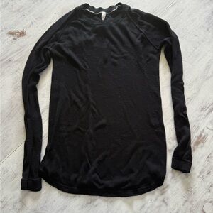 lululemon athletica Be Bold Sunshine Coast Black Crew Neck Sweater